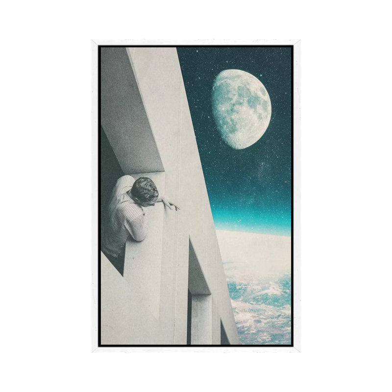 Needed to Breathe 1 Piece Wall Art on Canvas, 66.04cm H x 45.72cm W x 3.81cm D, White Framed