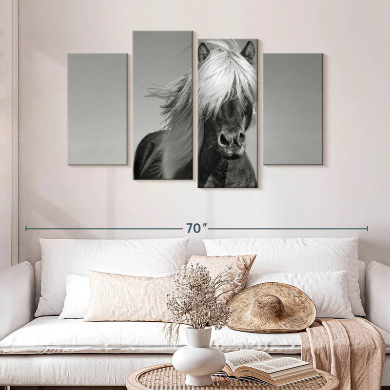 Brampt Pony, 32" H x 52" W