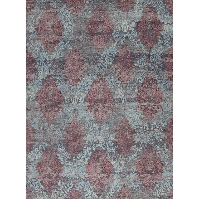 Très Jolie Hand Knotted Wool Area Rug