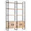 Adaire 180cm H x 124cm W Etagere Bookcase-302321932