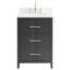 Iconic 24" Freestanding Standard Single Bathroom Vanity with Top-344556879-344104903