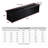  32-Inch Recessed Electric Water Vapor Fireplace, Adjustable Flame Color & Speed, Touch & Remote Control-1611977526