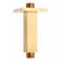Signature Hardware 480182 4" Square Ceiling Mounted Shower Arm and Flange - Brushed Gold
