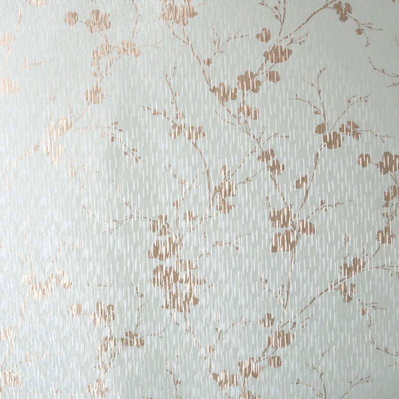 Sublime Theia Blossom Wallpaper, Blue