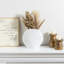 White 65cm Ceramic Table Vase