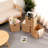 Handwoven Water Hyacinth Storage Baskets, Set Of 4 Collapsible Cube Bins For Shelves, Kitchen, Living Room, And Home Organization