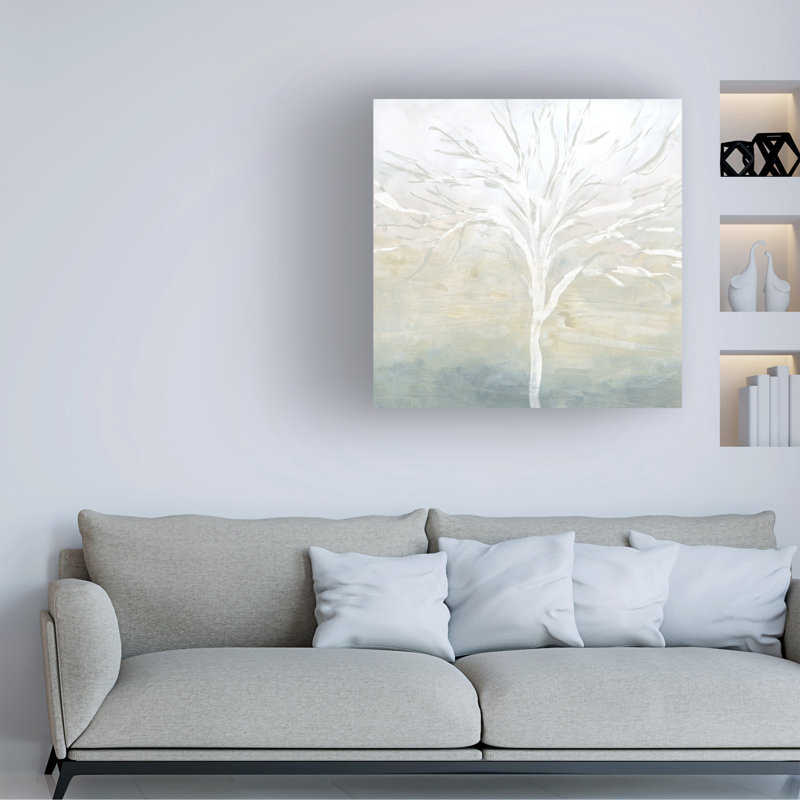 "Arbre fantôme I" sur toile, H 35 po x l 35 po
