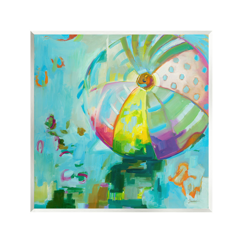 Art moderne sur plaque de plage moderne par Liz Jardine