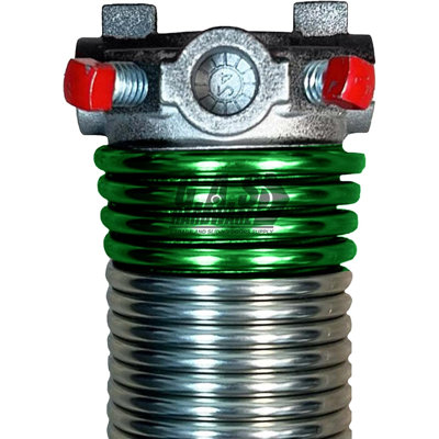 243x1.75x33 Galvanized Torsion Spring - Black