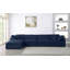 Canapé modulaire réversible avec repose-pieds Burrows-851334110