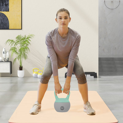 SPORTNOW 12kg Soft Kettlebell with Non-Slip Handle
