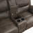 Delwayne 79.5" Modern & Contemporary Polished Microfiber Manual Double Reclining Loveseat with Center Console & Tab Pull Reclining Motion-506064101-506064098