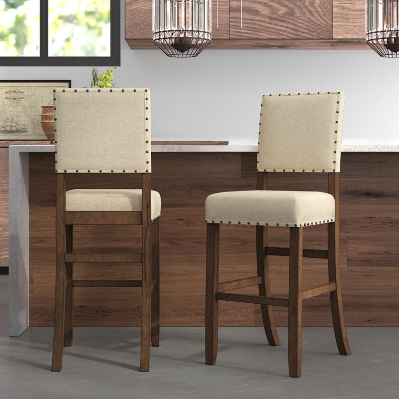 Aileen Counter Stool, Oak, Bar Stool (30.25" Seat Height)