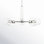 Hanford 5 - Light Dimmable Sputnik Chandelier