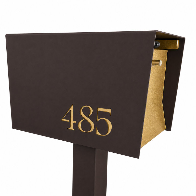 Uptown Box-2.0 en brun et or, Brun / or