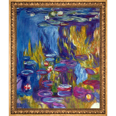 "Nymphéas, 1917" par Claude Monet, peinture sur toile