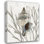 Art sur toile tendue avec Dovecove Kelly, Caroline, Shell Coral Silver III