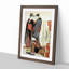 Three Women with a Child by Torii Kiyonaga - Picture Frame Painting Print-55611000-55611007