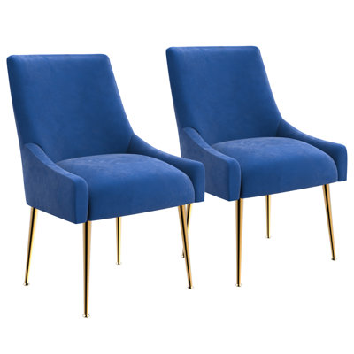 Lashana Velvet Upholstered Side Chair