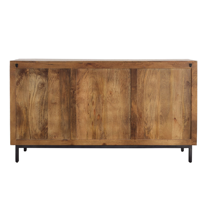 Bratman 63" Wide 2-Drawer Sideboard, Brown