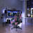 PU Leather Adjustable Gaming Chair, Ergonomic Desk Computer Chair with Headrest, Footrest and Lumbar Support-50490339