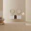 Meuble-lavabo à fermeture en douceur de 60 pouces avec lavabo et petites tablettes de rangement, BCV