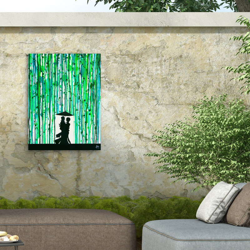 Toile d'extérieur Marc Allante The Emerald Grove, H 35 po x l 47 po