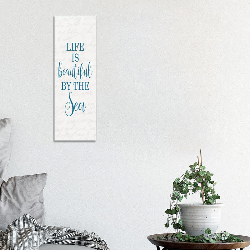 Lucky Enough I by Kimberly Allen - Wrapped Canvas Panoramic Gallery-Wrapped Canvas Giclée, 30.48 cm H x 91.44 cm W