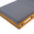 Lounge Chaise Set With Headrest, Acacia Wood With Water-Resistant Lounge Cushions-1432374377