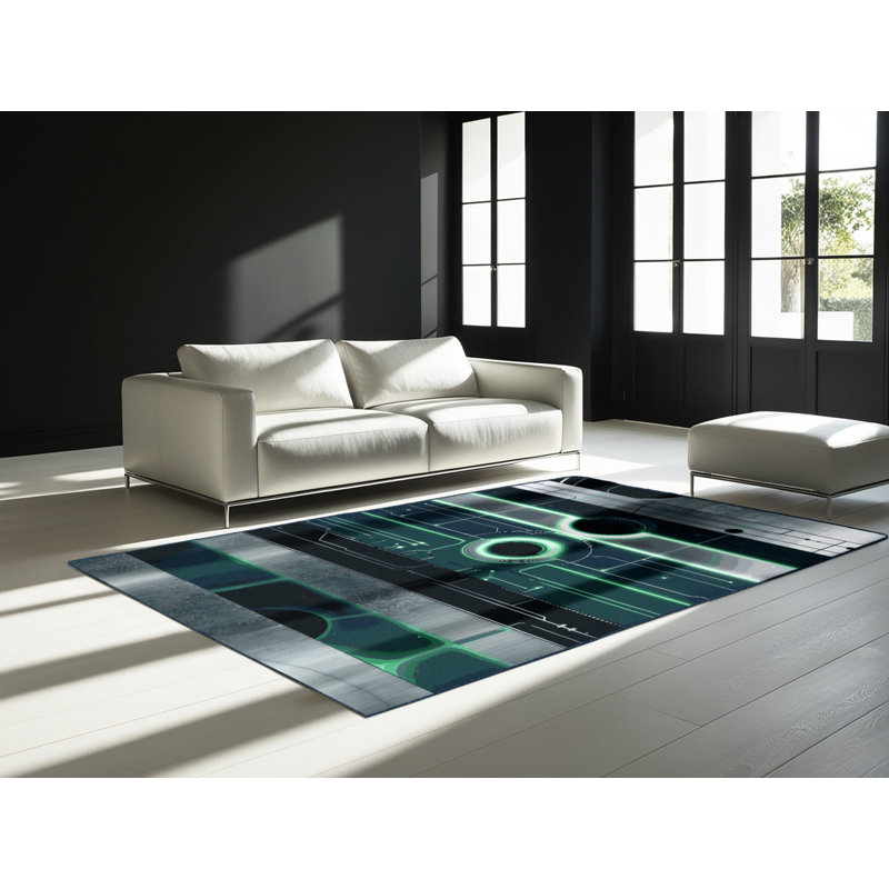 Gravity Shift Rug, Square 6'
