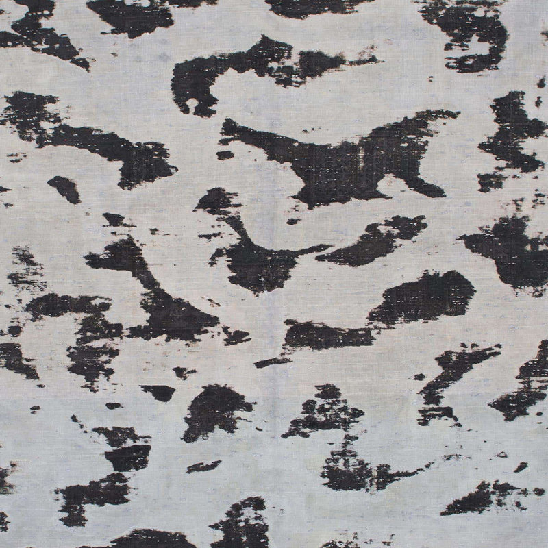 Tapis abstrait moderne 906, Carré 6 pi