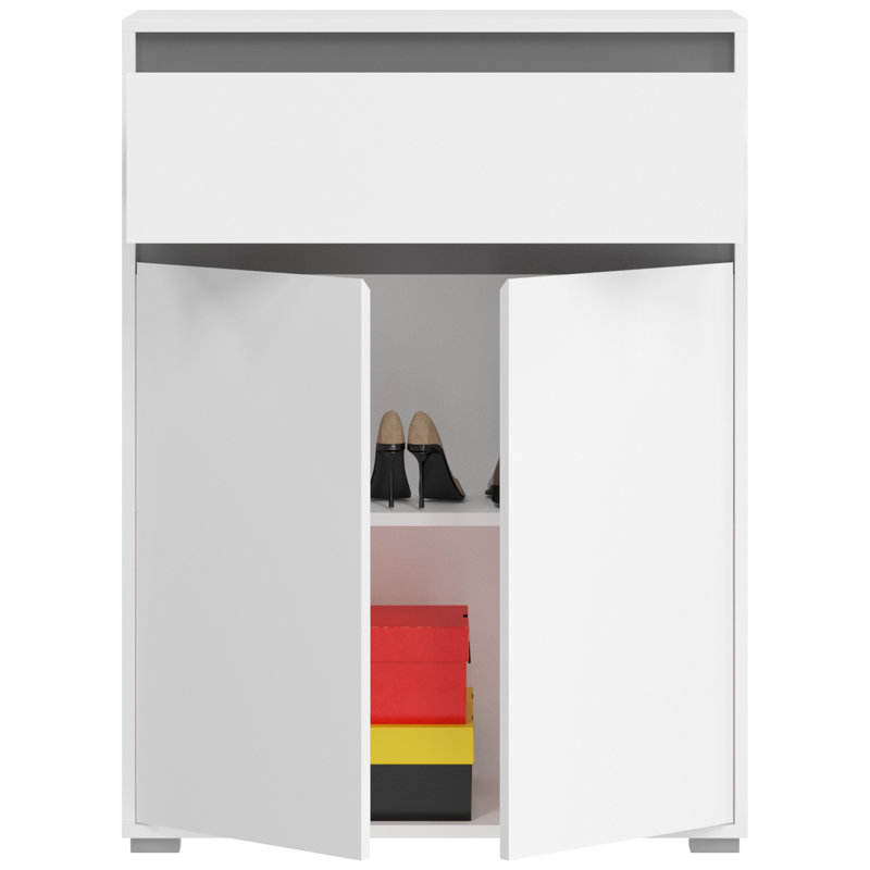 Torino Particle Board Rectangle Accent Cabinet