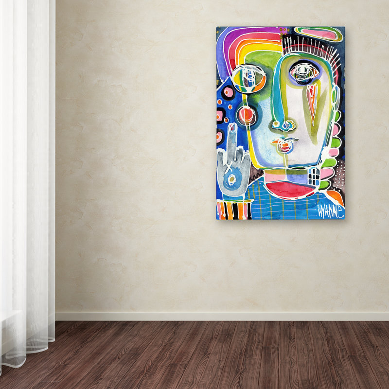 Art mural sur toile tendue - art mural Wyanne «Parfois, vous avez à dire oublier ces choses» pour le salon, la chambre à coucher ou le bureau - 30 x 47