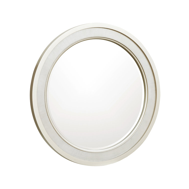 Zoey Round Beveled Mirror