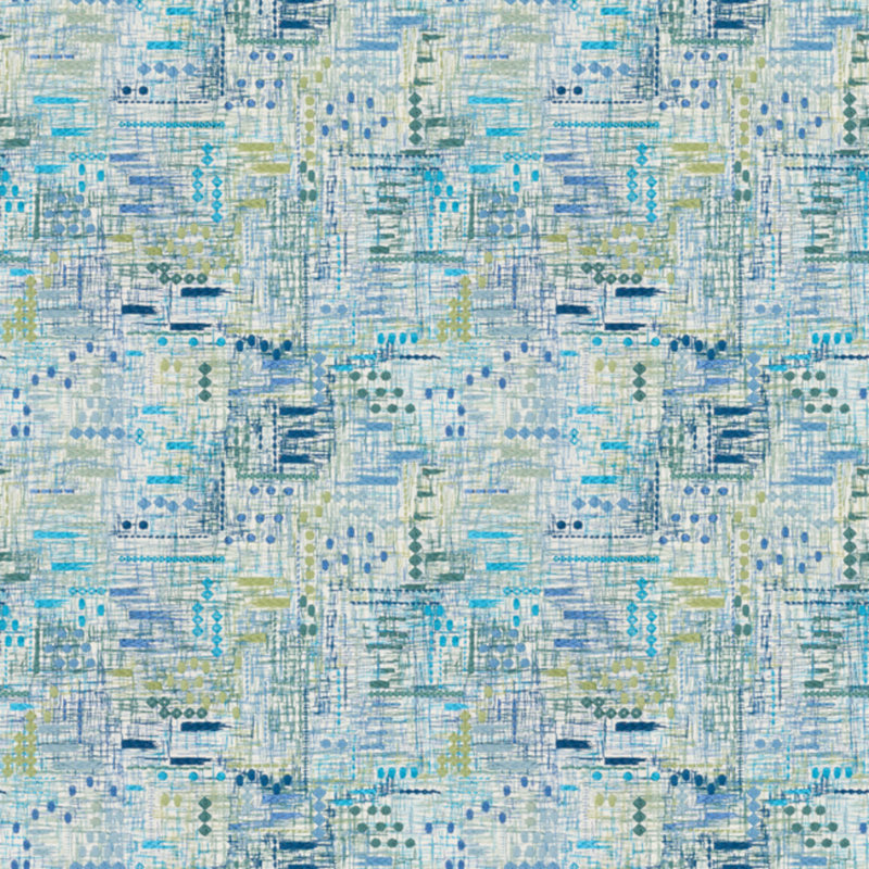 Rendezvous Cotton Abstract Bench