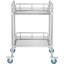 34.06'' H x 21.57'' W Lab Cart with Wheels