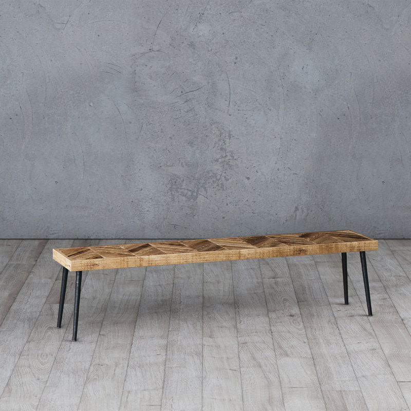 Solid Wood Bench