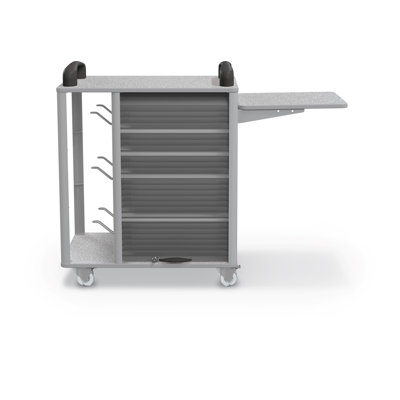 38'' H x 21'' W Printer Stand with Wheels