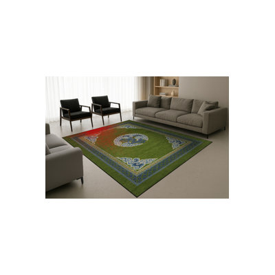 Tapis beige tissé traditionnel Mosso
