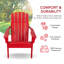 Chaise Adirondack en bois massif Grandview-1847212007