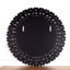 Crystal Round Flat Wall Mirror 86x86cm