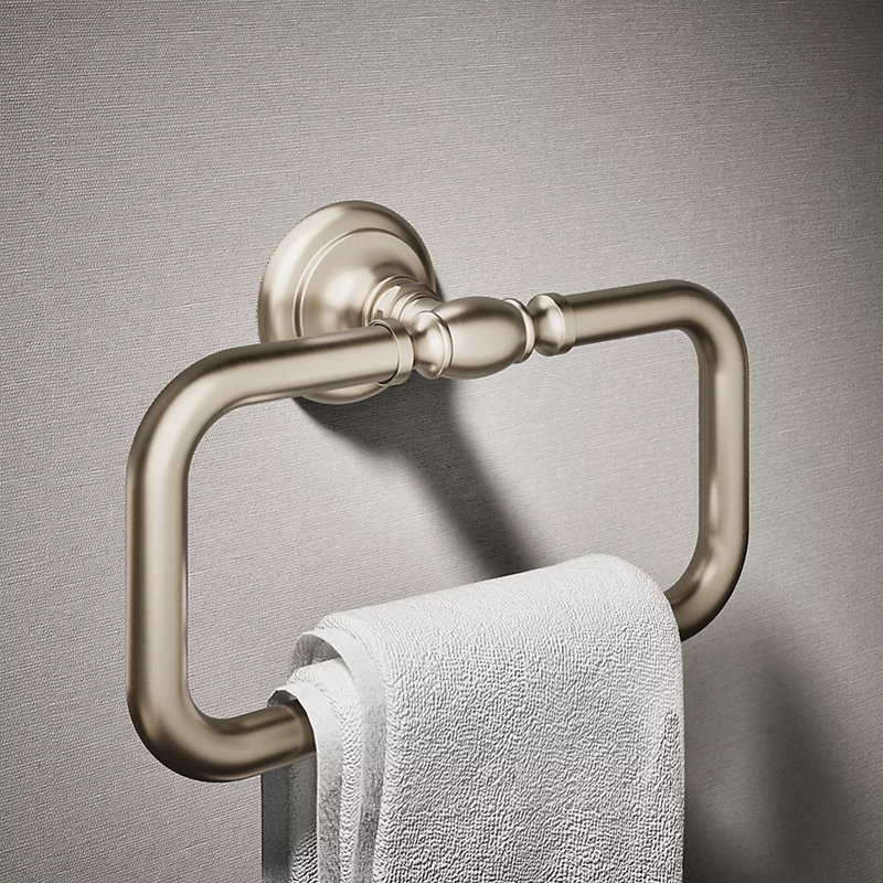 Artifacts Towel Ring, Bronze brossé vibrant
