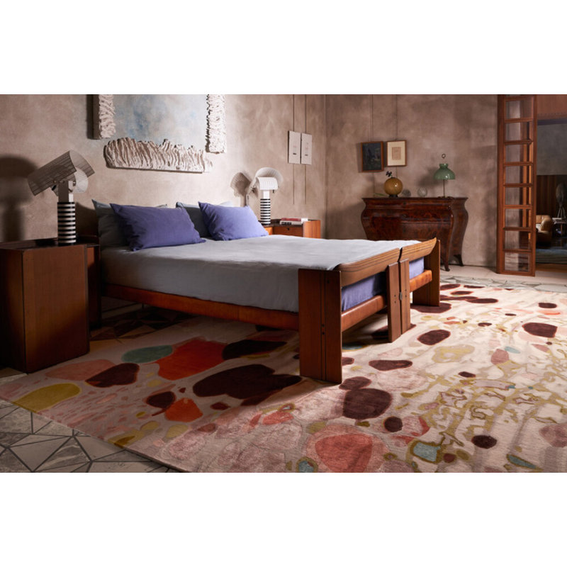 Chihuly Oyster Stucco Area Rug, Rectangle 6' x 9'