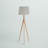 Boelter 59.25'' Natural Tripod Floor Lamp