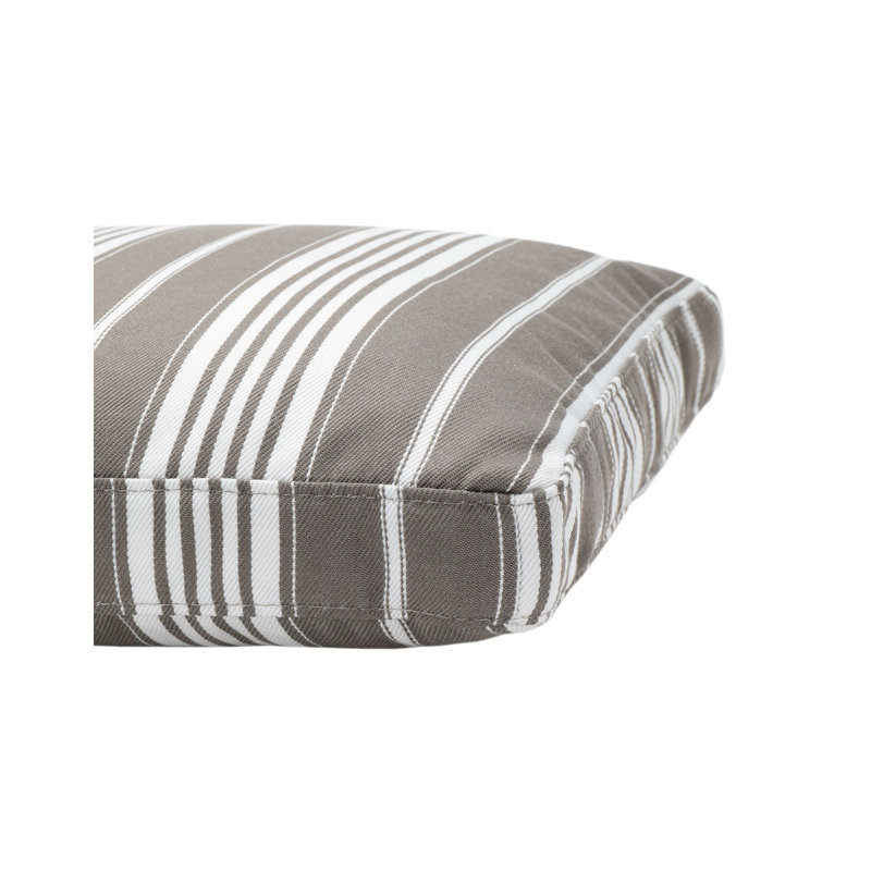 Pop Outdoor Seat Cushion, Taupe