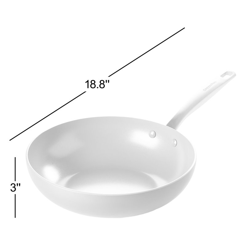 Céramique antiadhésive GreenPan Chat, 11 po, gris