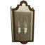 French 2 - Light Flush Mounted Sconce