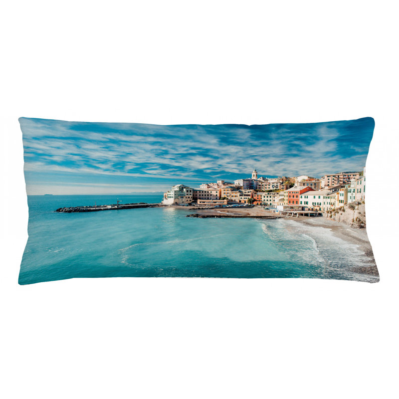 Housse de coussin lombaire intérieur/extérieur italie, 16 po x 36 po