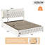 Diamante Velvet Marquee Ottoman Beds Upholstered Ottoman Bed-129240078