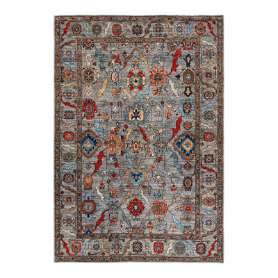 One-of-a-Kind 6'3" X 9' Hand Knotted Area Rug